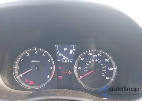 2013 Hyundai Accent Se from USA, damaged, VIN KMHCU5AE1DU102930